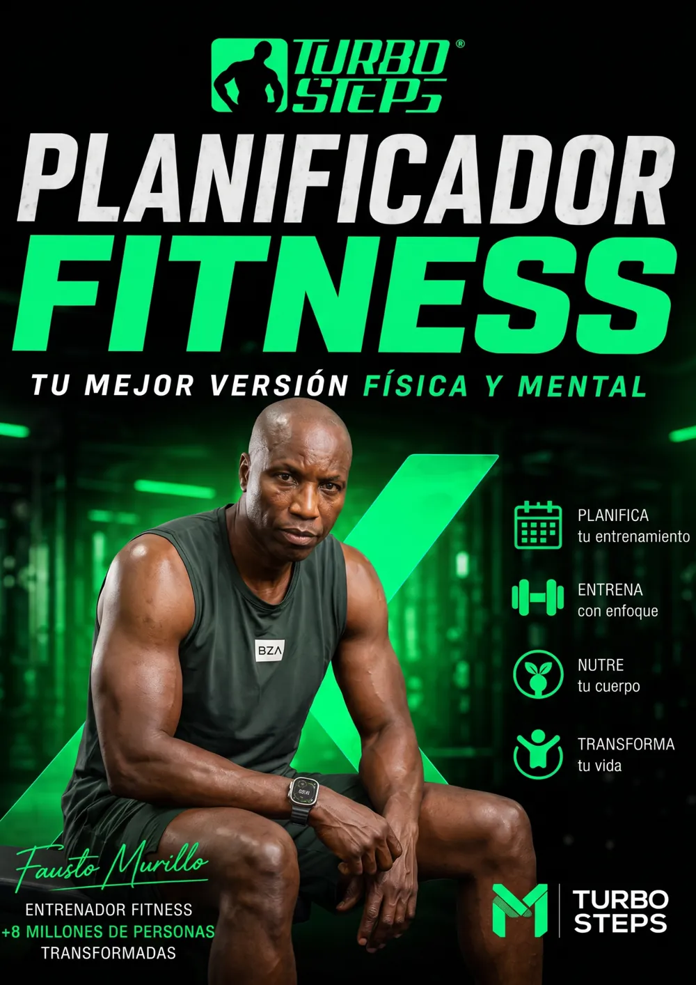 Planificador Fitness TurboSteps · Tu mejor versión física y mental